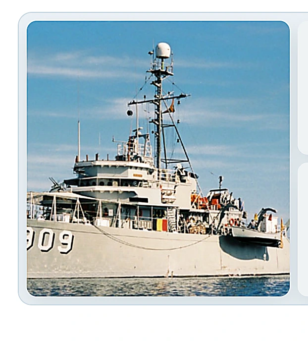 M909 Bovesse, mijnenjager van de Belgische Zeemacht